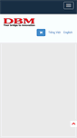 Mobile Screenshot of dbm.com.vn